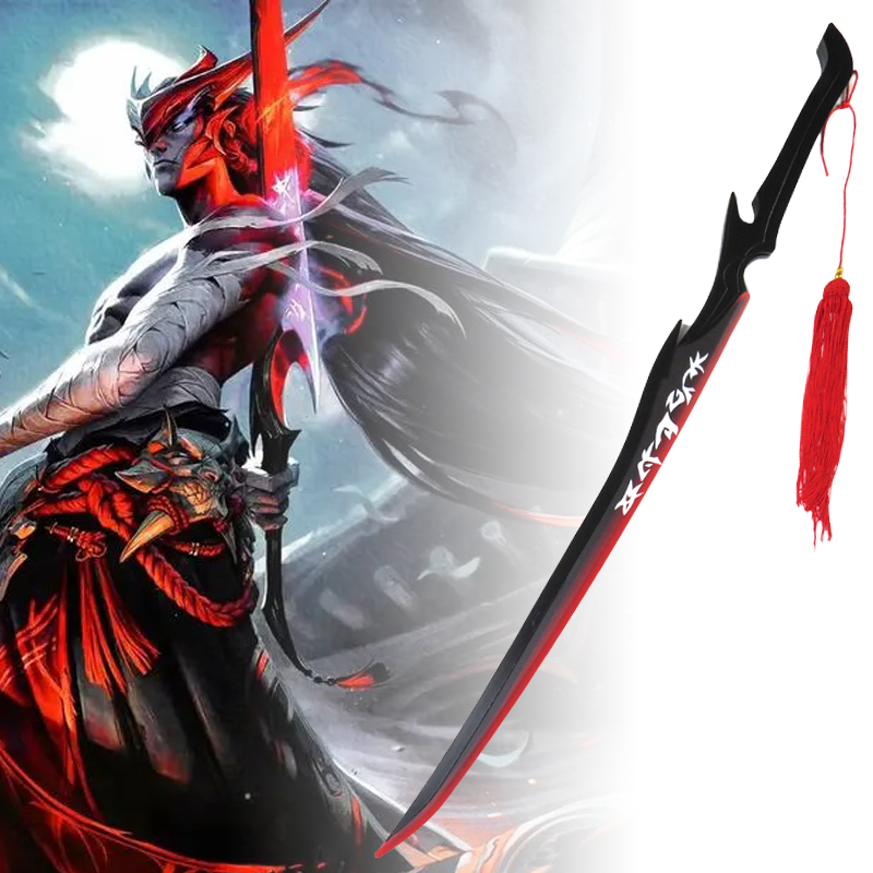 Anime Cosplay Real - ขนาดจริง Yone Katana ดาบ League of