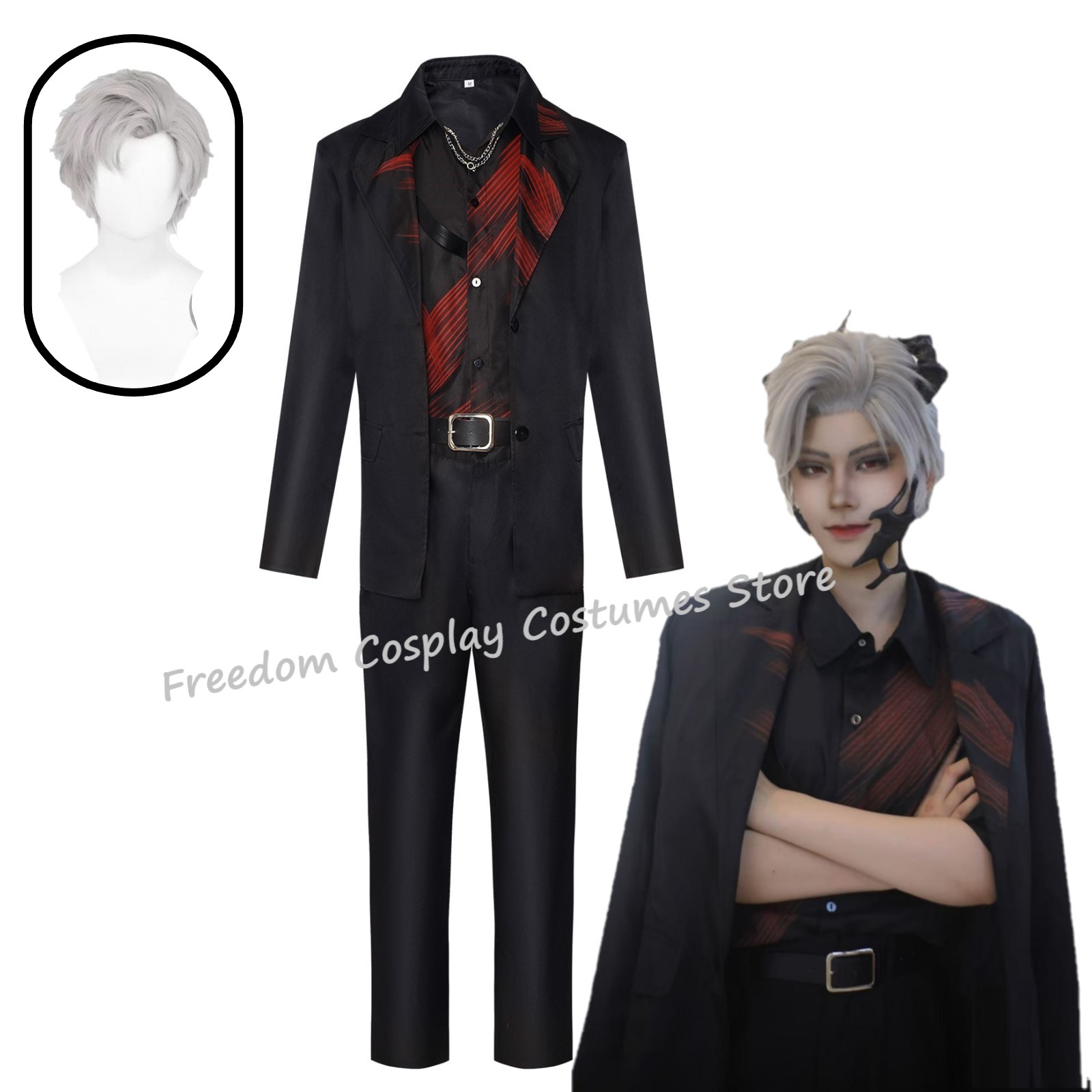 Anime Cosplay For Halloween - ชุดคอสเพลย์ Sylus จากเกม Love And Deepspace