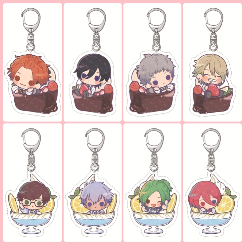 Anime Cosplay Nome - อะคริลิคสแตนด์อนิเมะ B-PROJECT ฟิกเกอร์น่ารัก ฮิคารุ โอซาริ/ทาสึฮิโระ โนเมะ/โมโมทาโร่