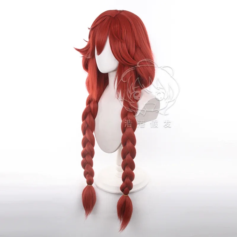 Anime Cosplay Realistic - HD2S กาชิอากุตะ ริโยะ คอสเพลย์วิกผม รุ่นถักเปีย ผสมเส้นใยแอฟโฟฟลัฟฟี่