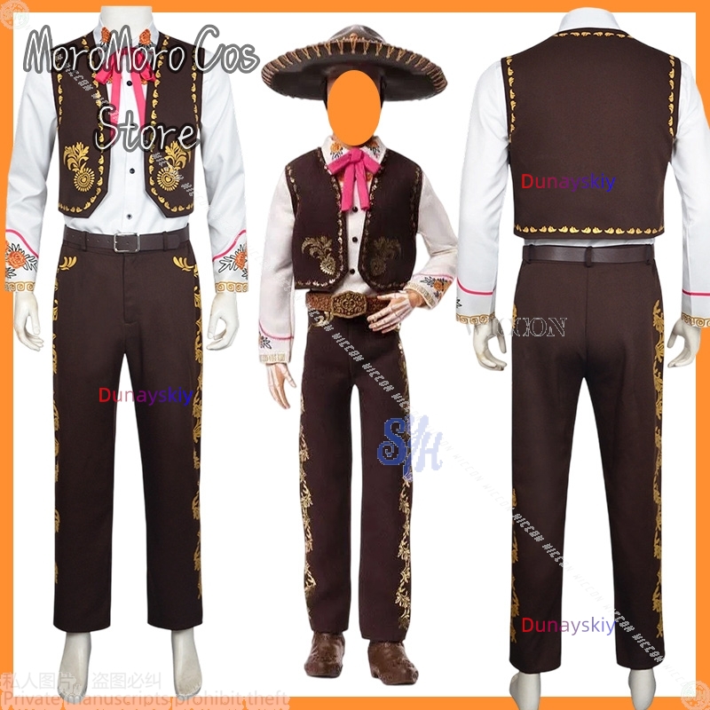 Anime Cosplay Event 2025 - ชุดคอสเพลย์อนิเมะลายดอกเดดมาริโกลด์สไตล์เรโทรสำหรับงานปาร์ตี้ฮาโลวีนปี 2025 เสื้อกั๊กยีนส์ ชุดยูนิฟอร์ม เสื้อ กางเกง