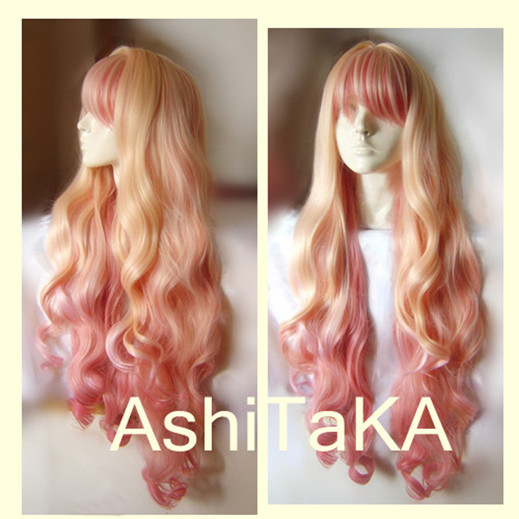 Anime Cosplay Nome - Macross F Sheryl Nome ยาว Wavy