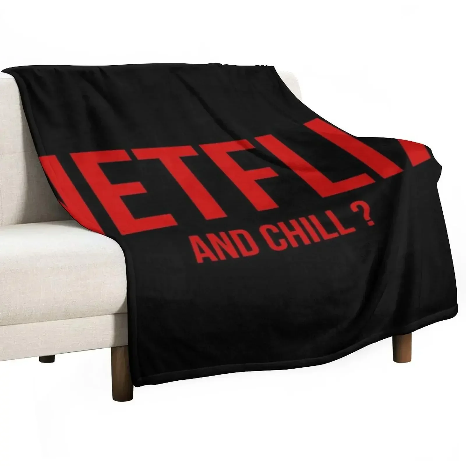 Anime Cosplay Netflix - ผ้าห่มลาย Netflix and Chill สำหรับเด็ก ผ้าห่มนุ่มสำหรับเตียง