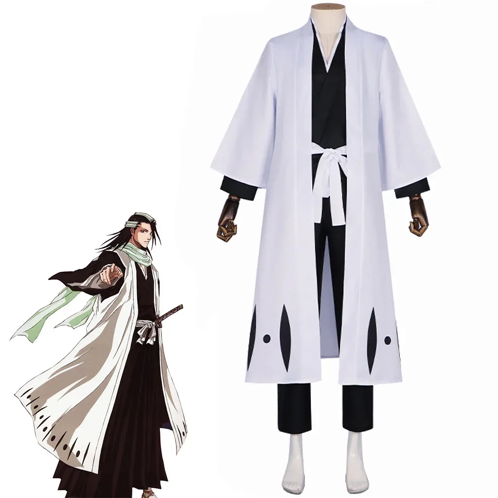 Bleach Captain Coat - อะนิเมะ Bleach Aizen โซซึเกะพันปีสงครามเลือดคอสเพลย์เครื่องแต่งกาย 5th Division