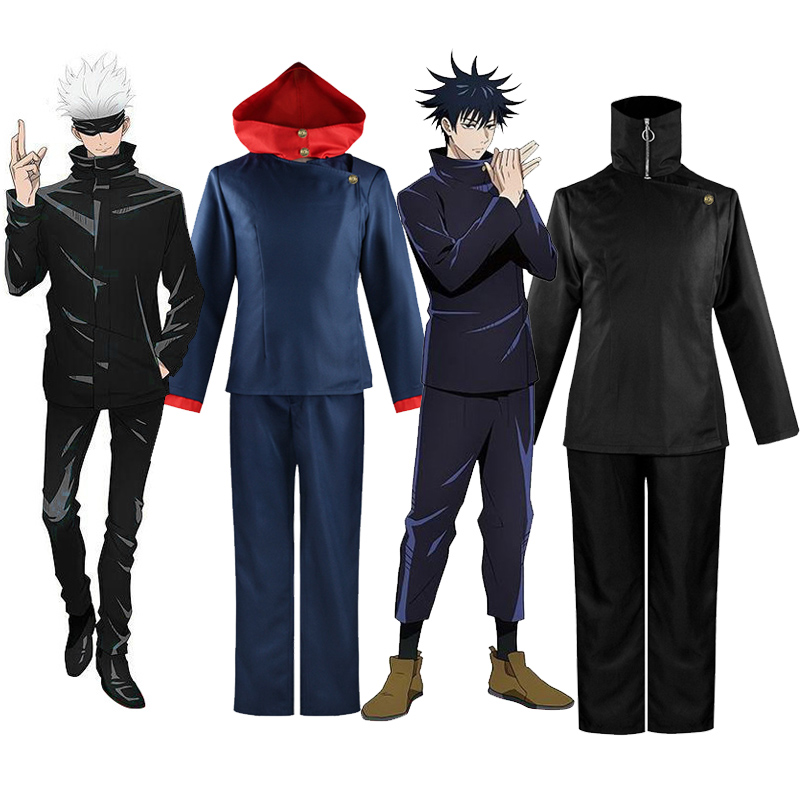 Anime Cosplay Jujutsu Kaisen - ชุดคอสเพลย์จูจุตสึไคเซ็น โกโจ ซาโตรุ อิตาโดริ ยูจิ อินุมากิ