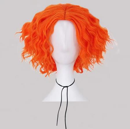 วิกผมคอสเพลย์ Mad Hatter วิกผม - Anime Cosplay Orange Hair บทวิจารณ์และราคา