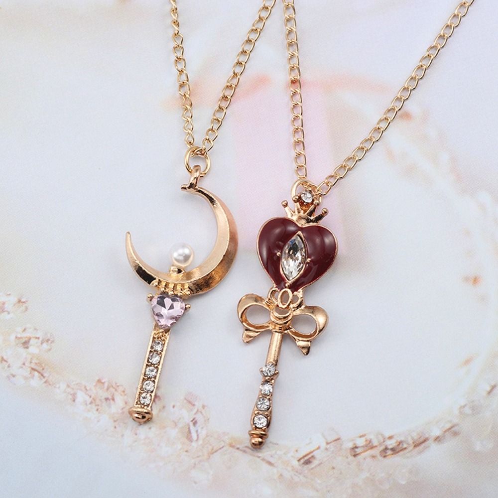 สร้อยคอจี้คอสเพลย์คริสตัลอะนิเ - Sailor Moon Wand บทวิจารณ์และราคา