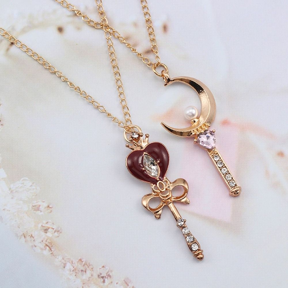 สร้อยคอจี้คอสเพลย์คริสตัลอะนิเ - Sailor Moon Wand บทวิจารณ์และราคา