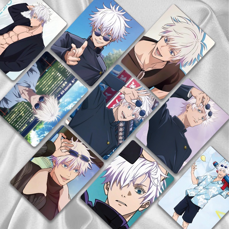 การ์ดเลเซอร์อนิเมะญี่ปุ่นจูจุต - Anime Cosplay Jujutsu Kaisen บทวิจารณ์และราคา