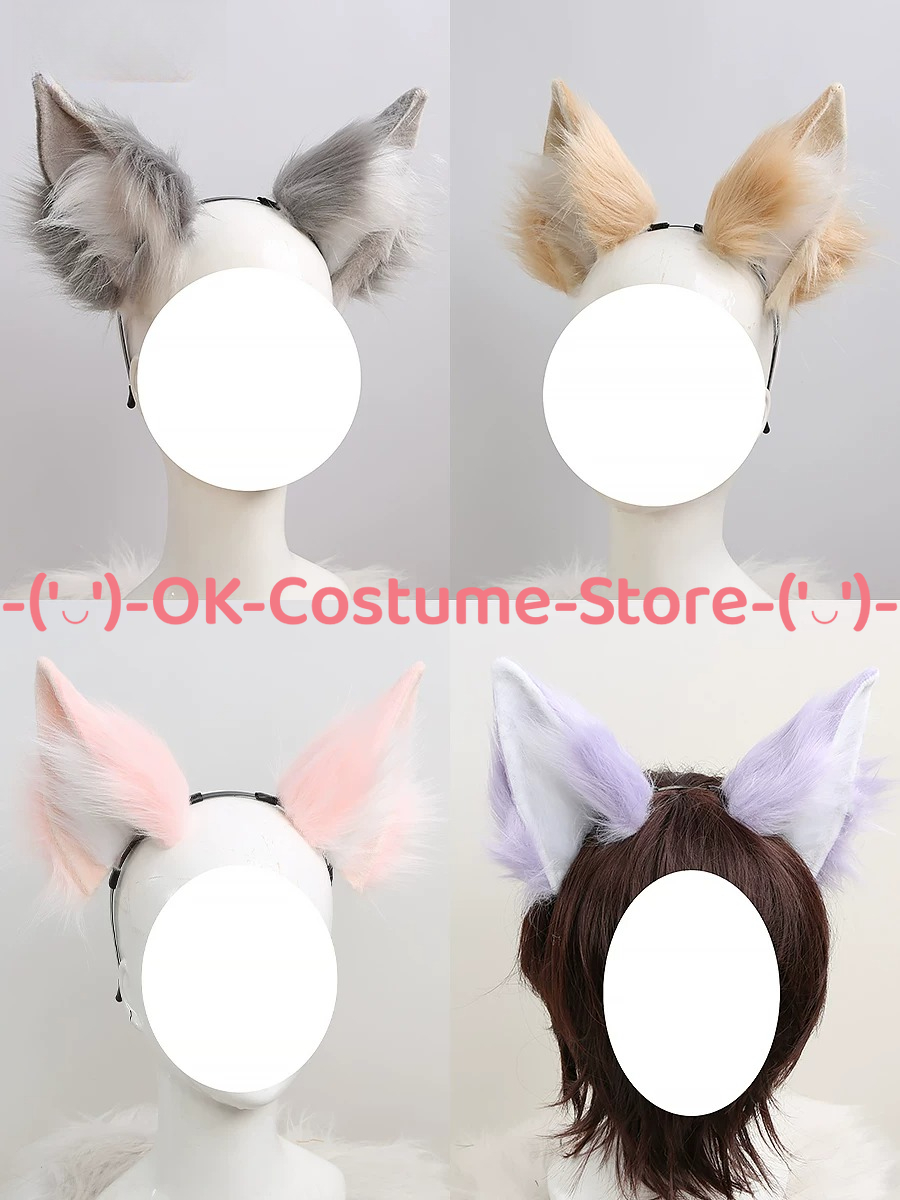 ชุดหูและหางสุนัขจิ้งจอกขนปลอม  - Anime Cosplay Realistic บทวิจารณ์และราคา