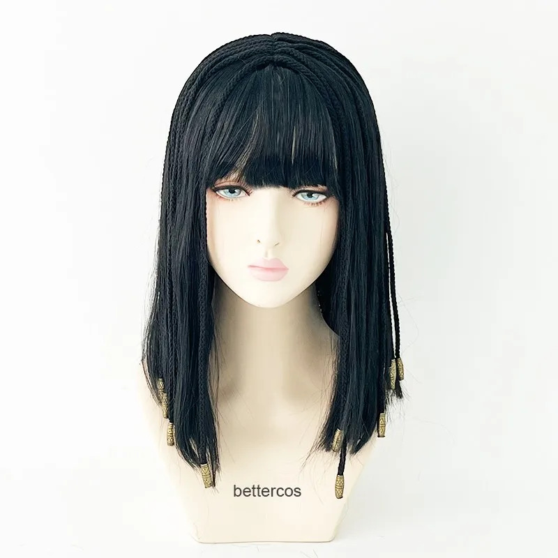 วิกผมคลีโอพัตรา ราชินีแห่งอียิ - Egypt Cosplay Anime บทวิจารณ์และราคา