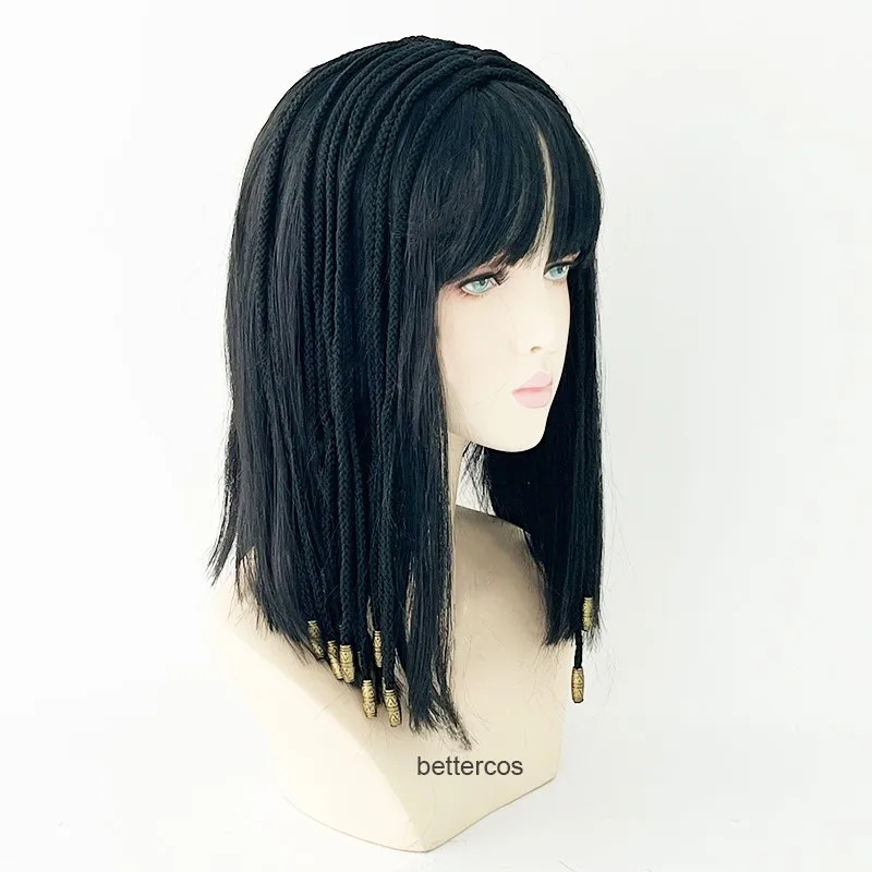 วิกผมคลีโอพัตรา ราชินีแห่งอียิ - Egypt Cosplay Anime บทวิจารณ์และราคา