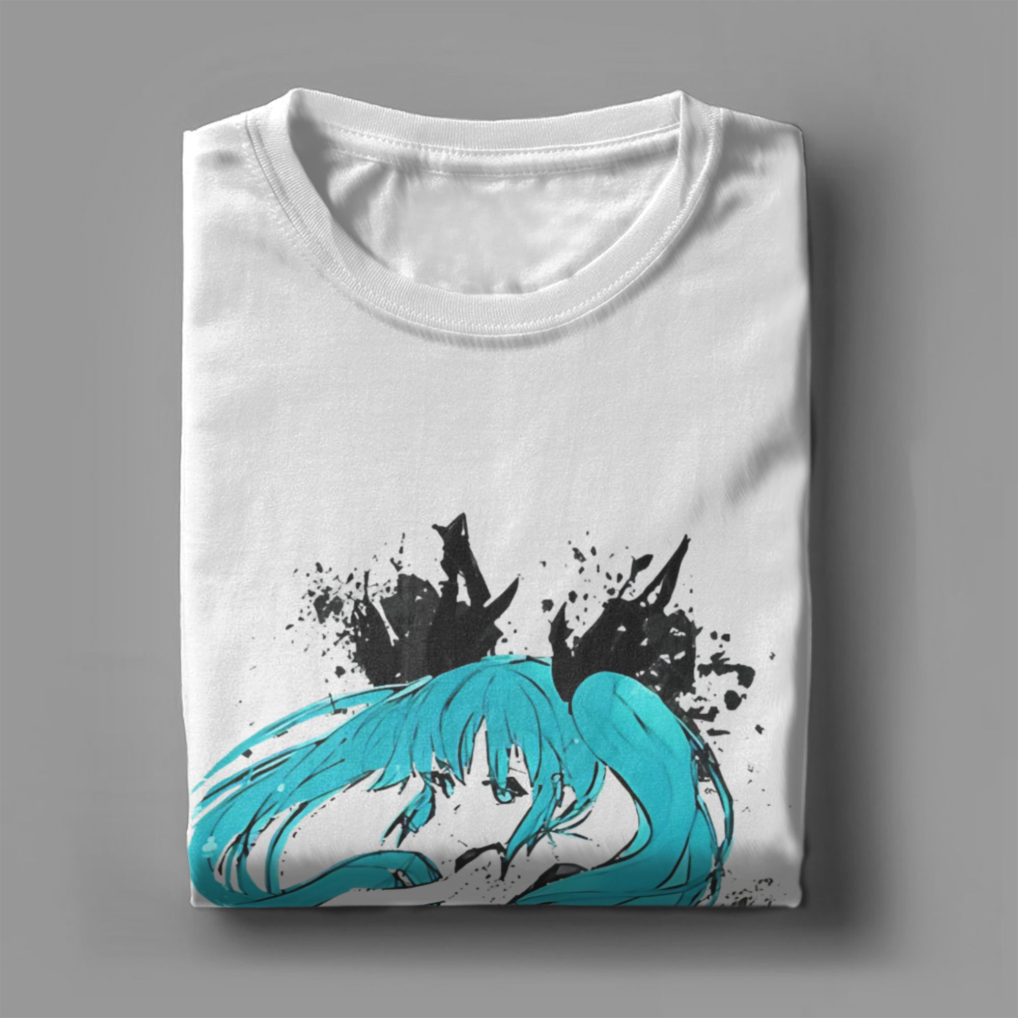 ฮัตสึเนะ มิกุเสื้อยืดผู้ชายผู้ - Anime Cosplay Female Ideas บทวิจารณ์และราคา