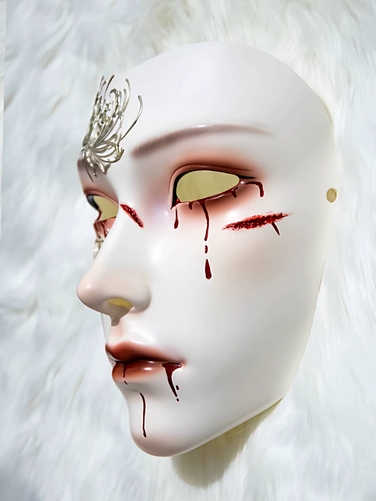 หน้ากากโบราณสไตล์โซลอาร์ติแฟคท - Anime Cosplay Mask บทวิจารณ์และราคา
