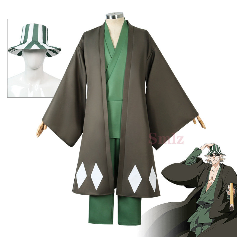 Urahara Kisuke คอสเพลย์อะนิเมะ - Bleach Captain Coat บทวิจารณ์และราคา