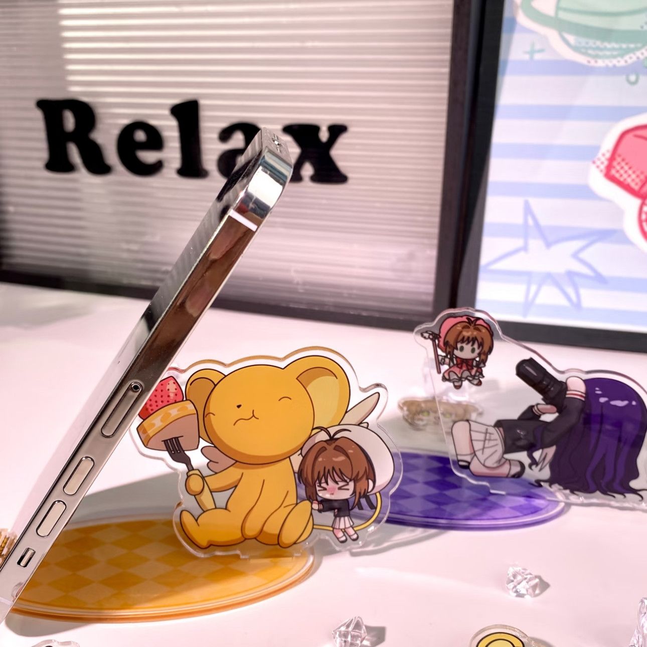 ที่วางโทรศัพท์อะคริลิกทำมือจาก - Anime Cosplay Easy บทวิจารณ์และราคา