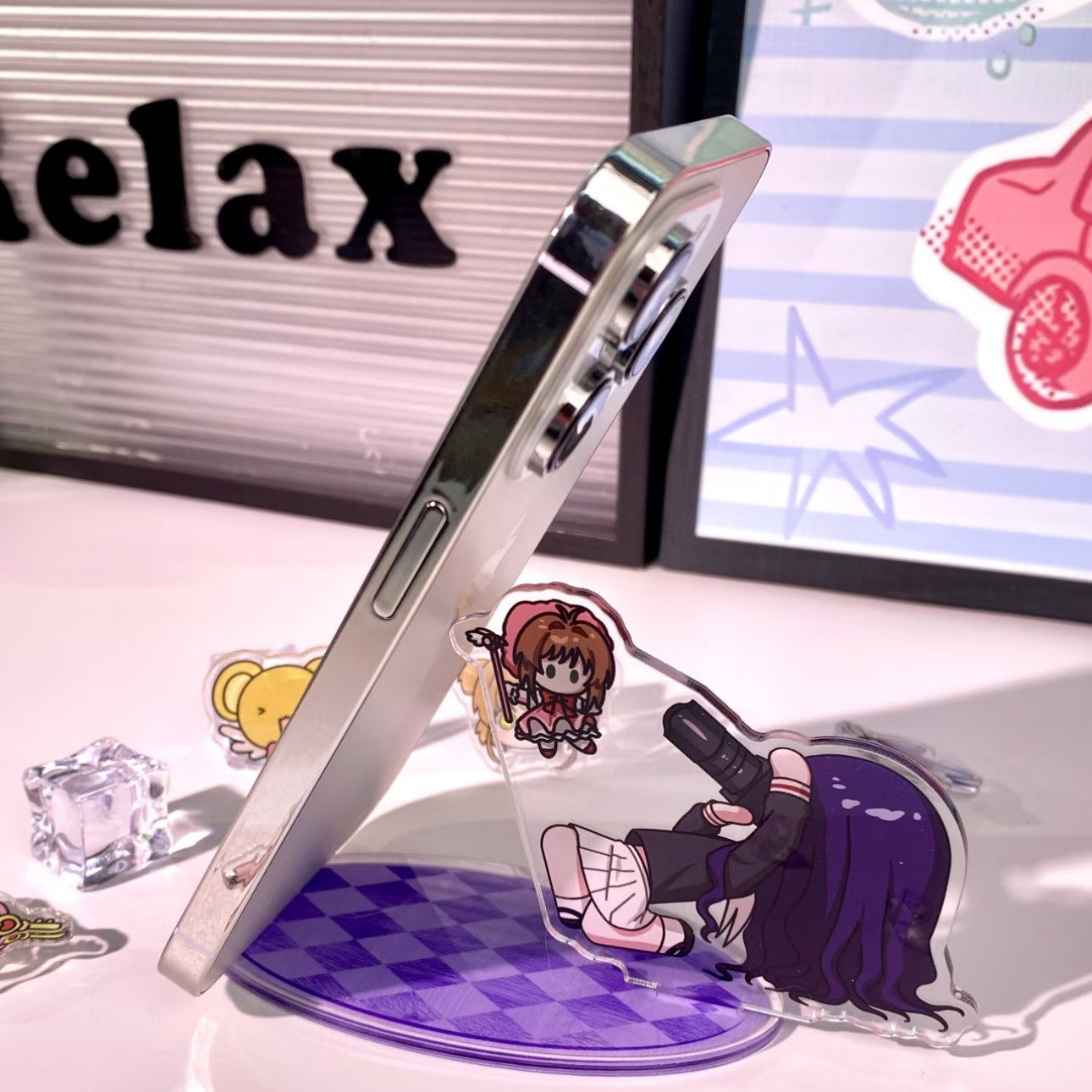 ที่วางโทรศัพท์อะคริลิกทำมือจาก - Anime Cosplay Easy บทวิจารณ์และราคา