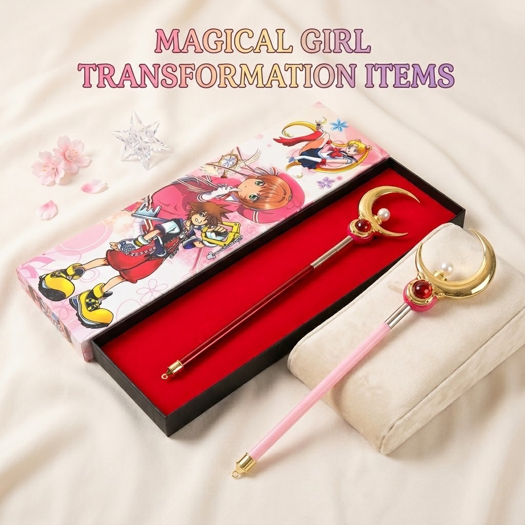 อุปกรณ์แปลงร่างอนิเมะการ์ตูนเซ - Sailor Moon Wand บทวิจารณ์และราคา