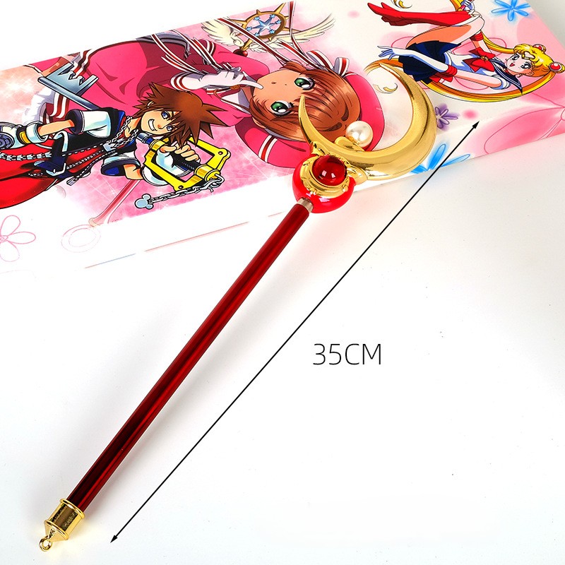 อุปกรณ์แปลงร่างอนิเมะการ์ตูนเซ - Sailor Moon Wand บทวิจารณ์และราคา