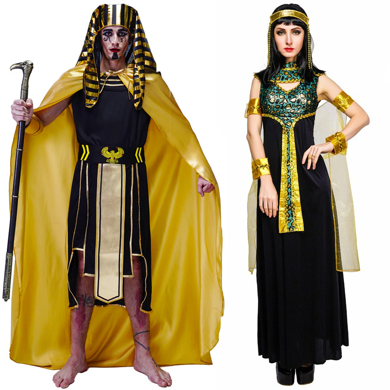 ชุดคอสเพลย์ฮาโลวีน ชุดราชินีอี - Egypt Cosplay Anime บทวิจารณ์และราคา