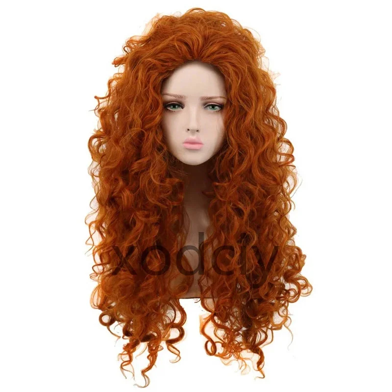EW5DY20Movie บราวี ปริ๊นเซส เม - Anime Cosplay Orange Hair บทวิจารณ์และราคา