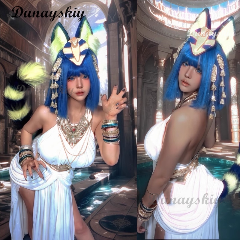 อียิปต์ Queen Ankha ชุดคอสเพลย - Egypt Cosplay Anime บทวิจารณ์และราคา
