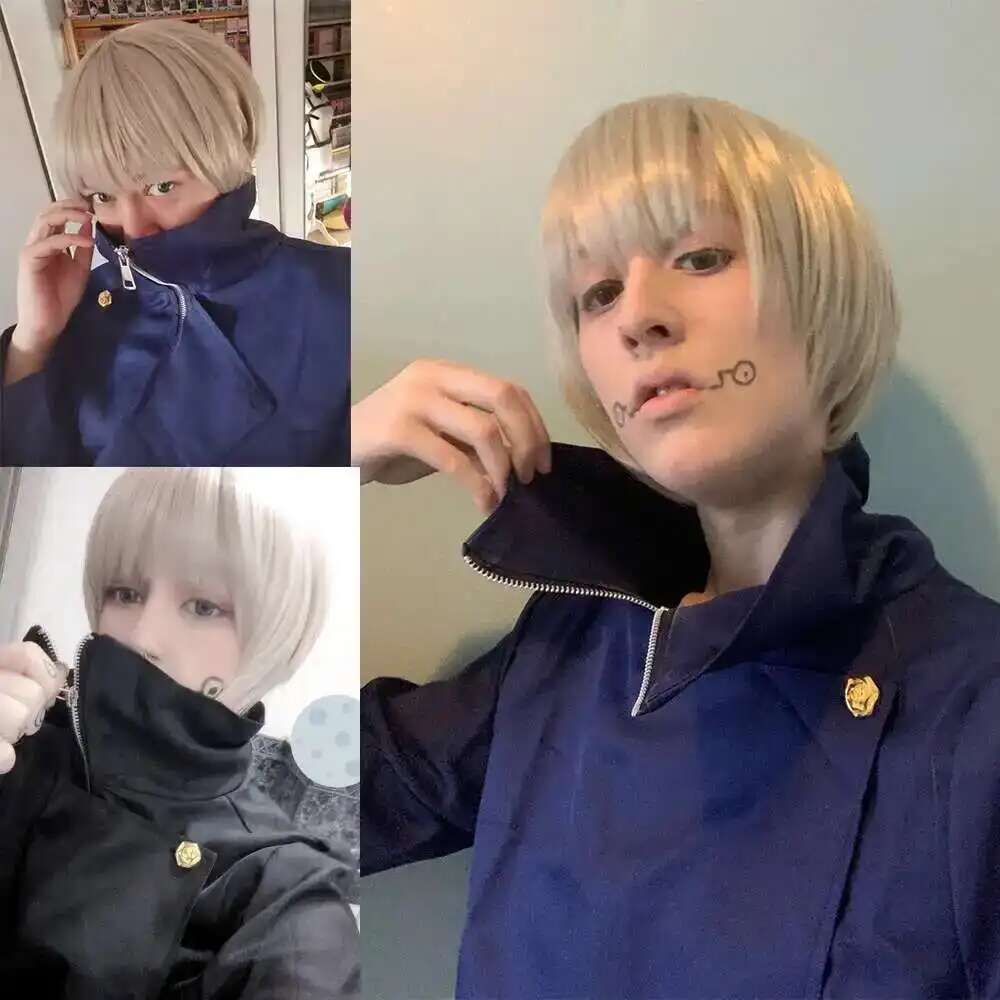 ชุดคอสเพลย์อนิเมะใหม่: เสื้อท็ - Anime Cosplay Jujutsu Kaisen บทวิจารณ์และราคา