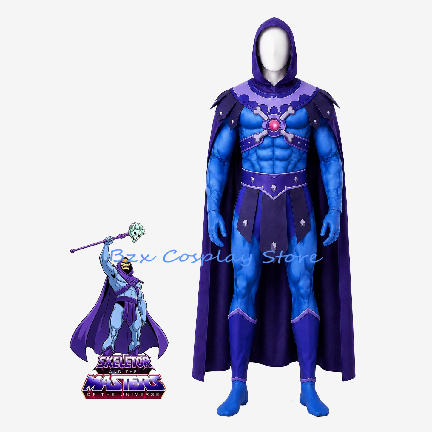 ชุดคอสเพลย์ตัวละครคิงสเกเลเตอร - Anime Cosplay Mask บทวิจารณ์และราคา