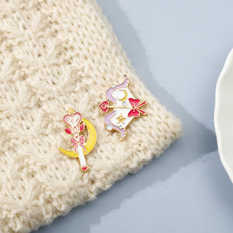 เข็มกลัดรูปไม้กายสิทธิ์อนิเมะเ - Sailor Moon Wand บทวิจารณ์และราคา