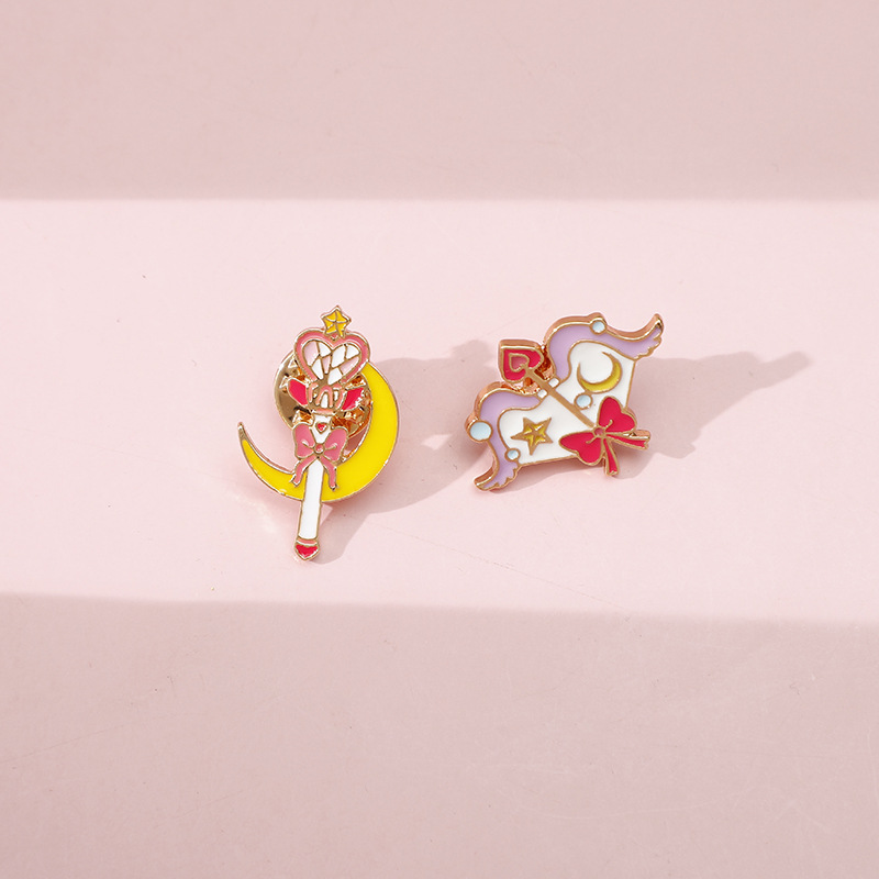 เข็มกลัดรูปไม้กายสิทธิ์อนิเมะเ - Sailor Moon Wand บทวิจารณ์และราคา
