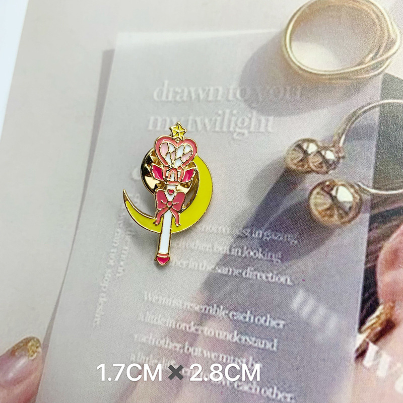 เข็มกลัดรูปไม้กายสิทธิ์อนิเมะเ - Sailor Moon Wand บทวิจารณ์และราคา