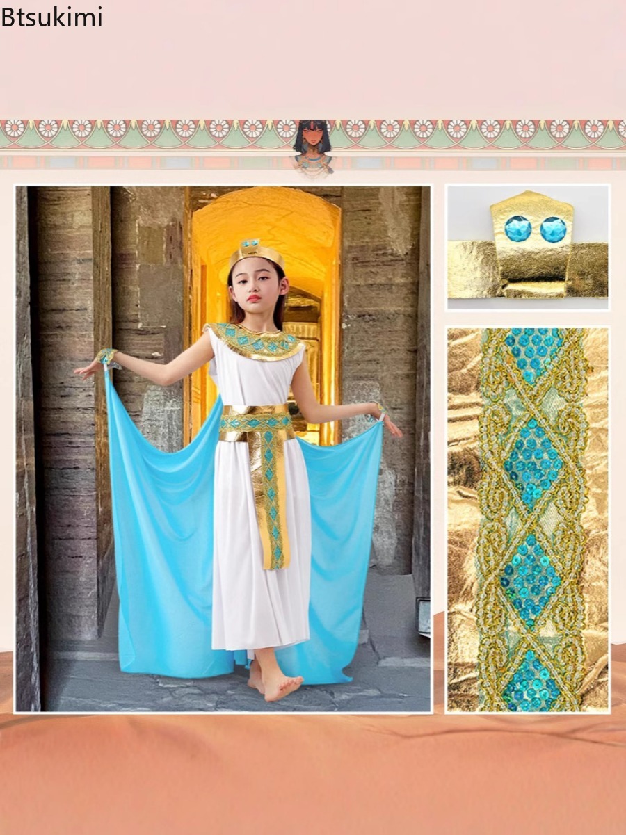 ชุดคอสเพลย์ฮาโลวีนสำหรับเด็ก ช - Egypt Cosplay Anime บทวิจารณ์และราคา