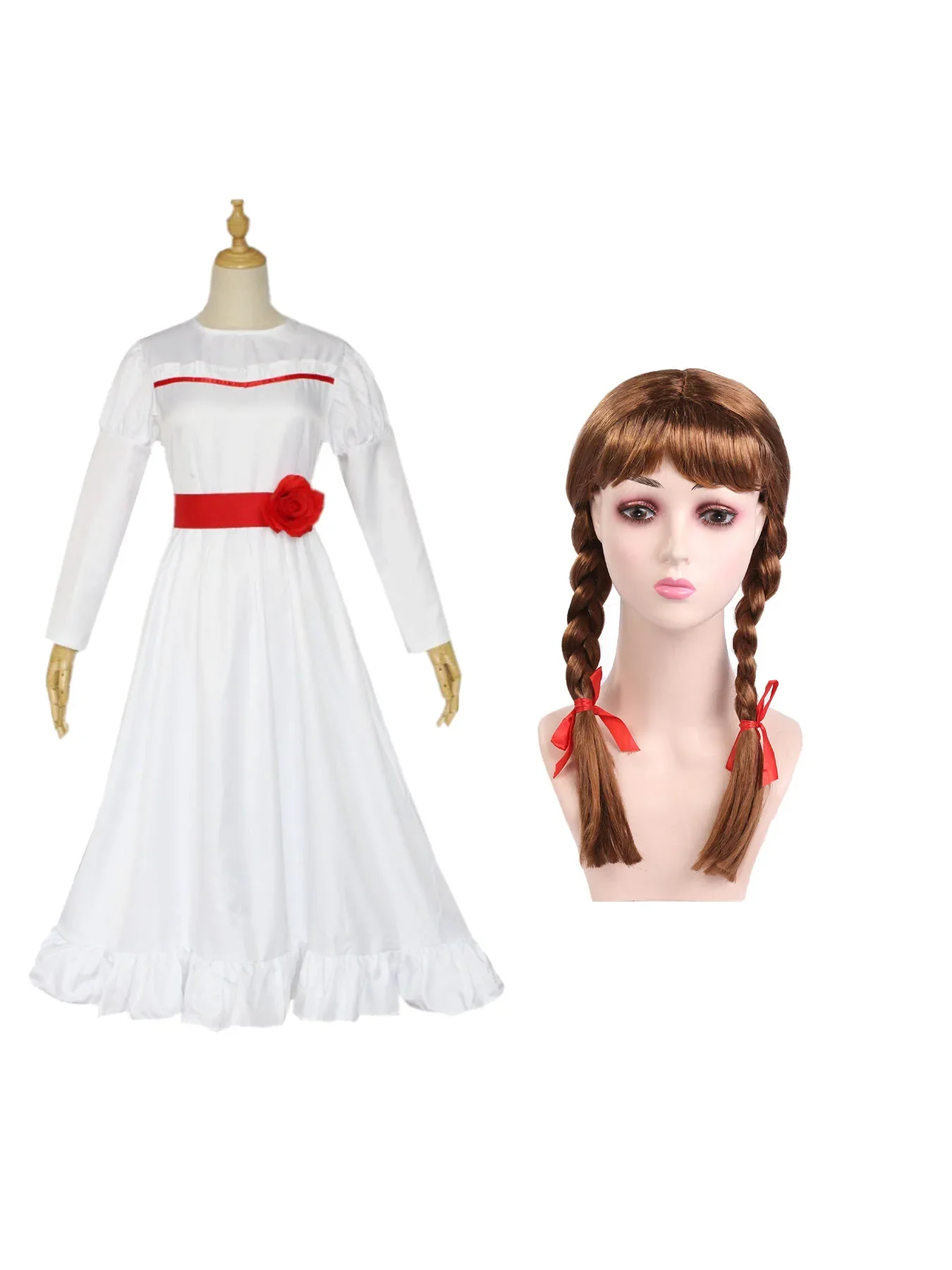 ชุดคอสเพลย์ตุ๊กตาผีวินเทจสำหรั - Anime Cosplay Realistic บทวิจารณ์และราคา