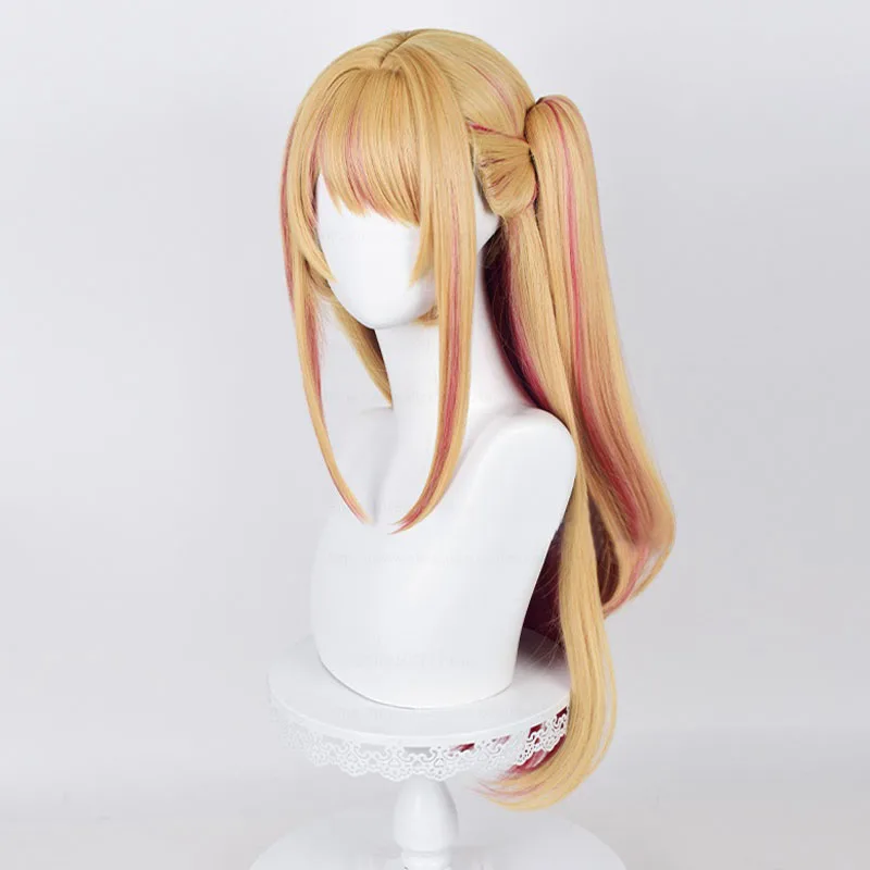 วิกผมอนิเมะ oshi NO Ko Hoshino - Anime Cosplay Orange Hair บทวิจารณ์และราคา