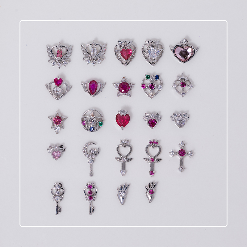 10 ชิ้น ชุดตกแต่งเล็บลายเซเลอร - Sailor Moon Wand บทวิจารณ์และราคา