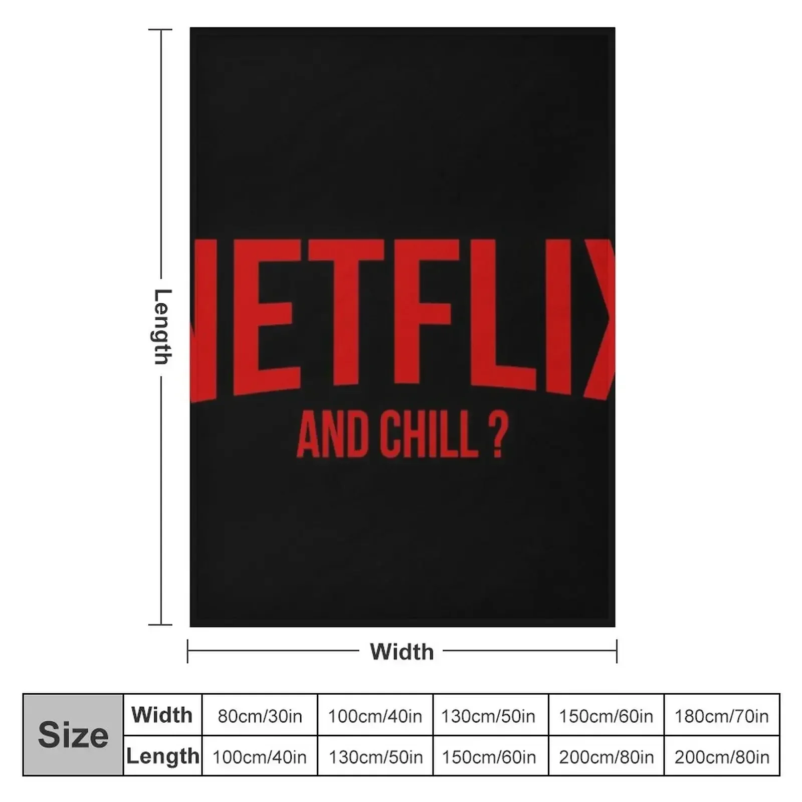 ผ้าห่มลาย Netflix and Chill สำ - Anime Cosplay Netflix บทวิจารณ์และราคา