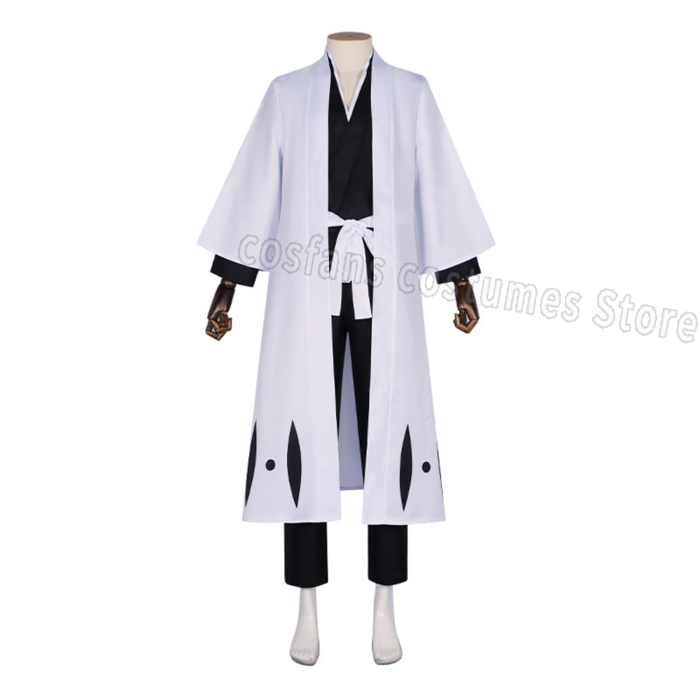 Aizen Sousuke คอสเพลย์ชุดวิกผม - Bleach Captain Coat บทวิจารณ์และราคา