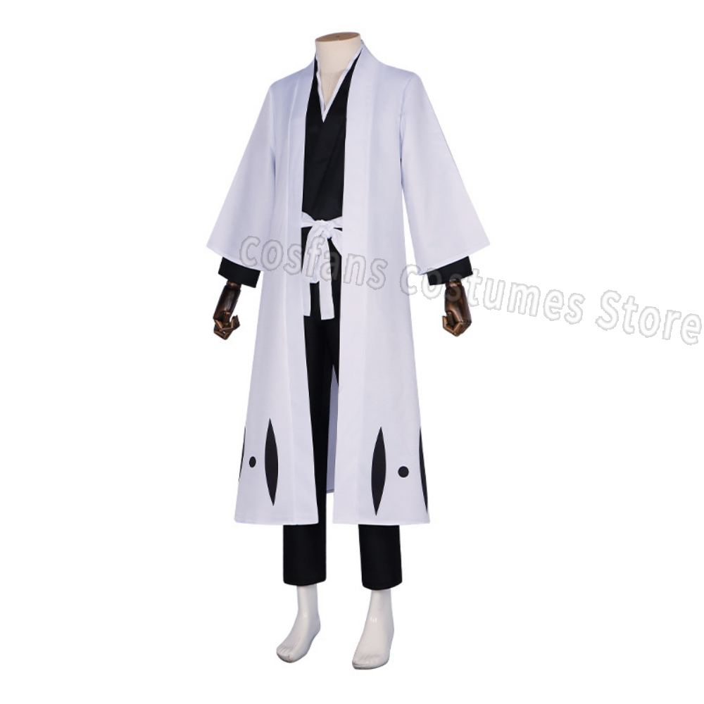 Aizen Sousuke คอสเพลย์ชุดวิกผม - Bleach Captain Coat บทวิจารณ์และราคา