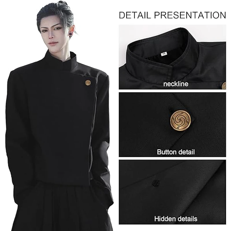 Gojo Satoru ชุดชุดคอสเพลย์ผู้ห - Bleach Captain Coat บทวิจารณ์และราคา
