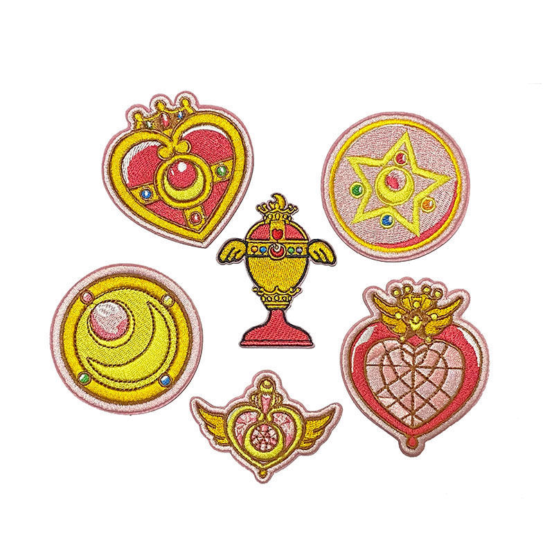 แผ่นปะผ้าลายการ์ตูนเซเลอร์มูนพ - Sailor Moon Wand บทวิจารณ์และราคา