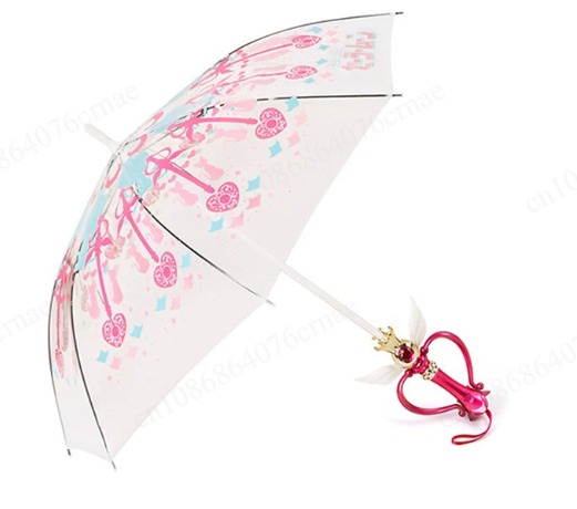 ร่มลายเซเลอร์มูนแบบใส วาดลายซา - Sailor Moon Wand บทวิจารณ์และราคา